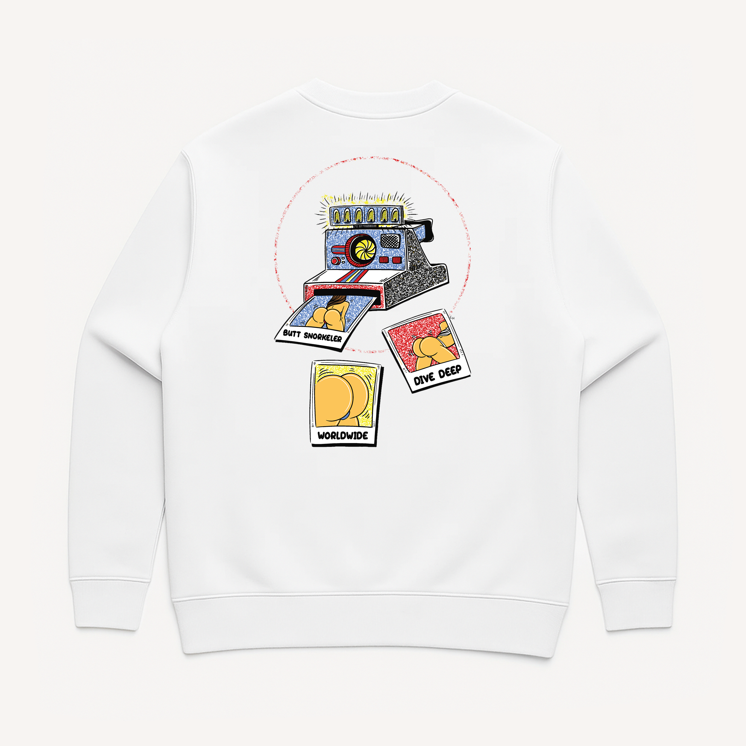 Unisex | Polaroid | Crewneck Sweater