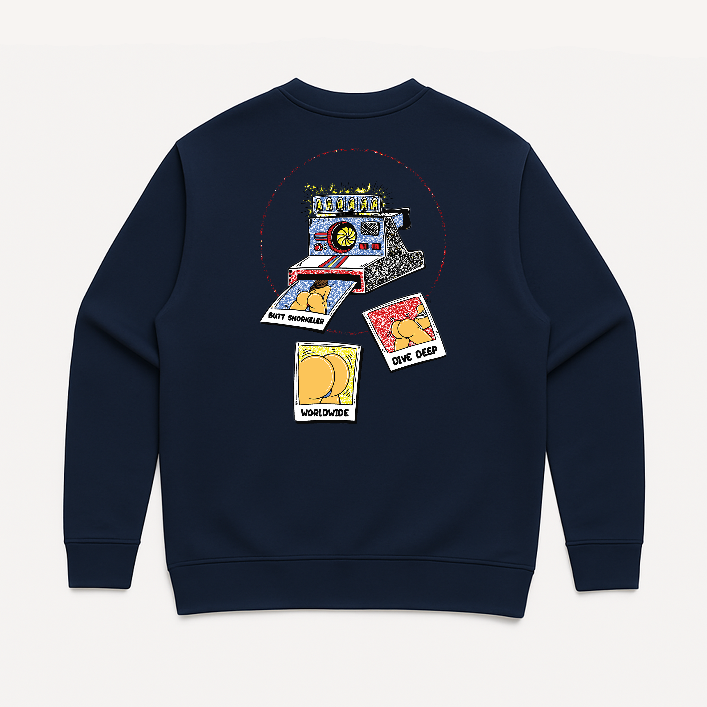 Unisex | Polaroid | Crewneck Sweater