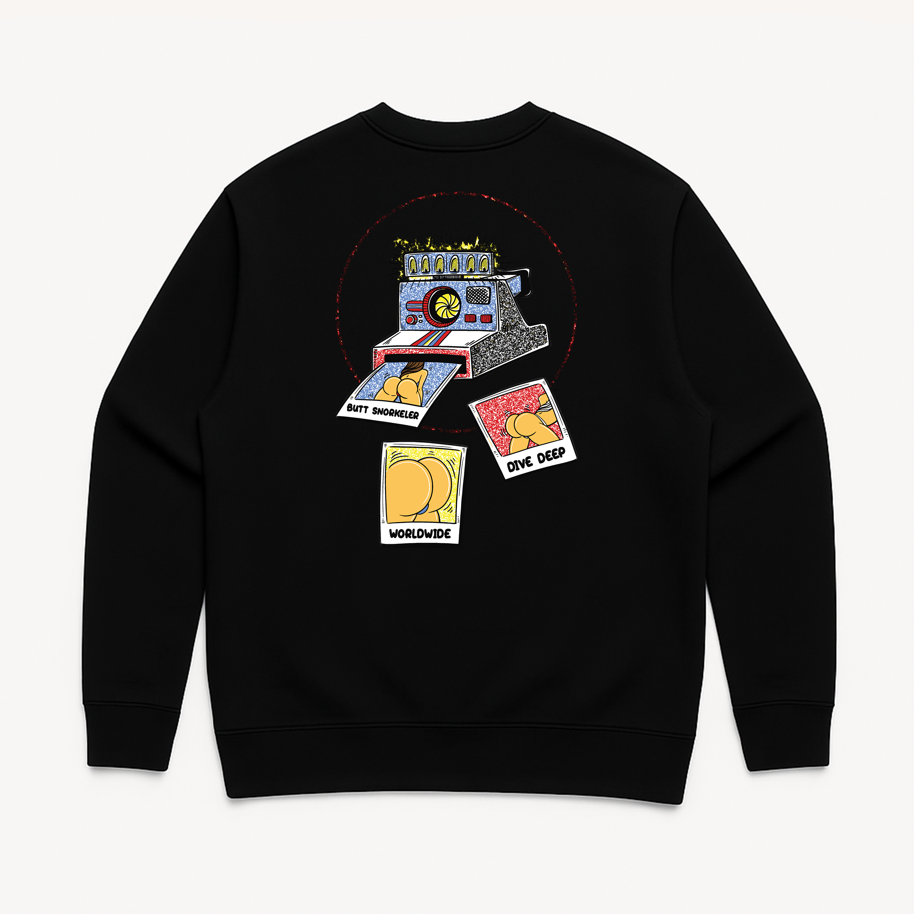 Unisex | Polaroid | Crewneck Sweater