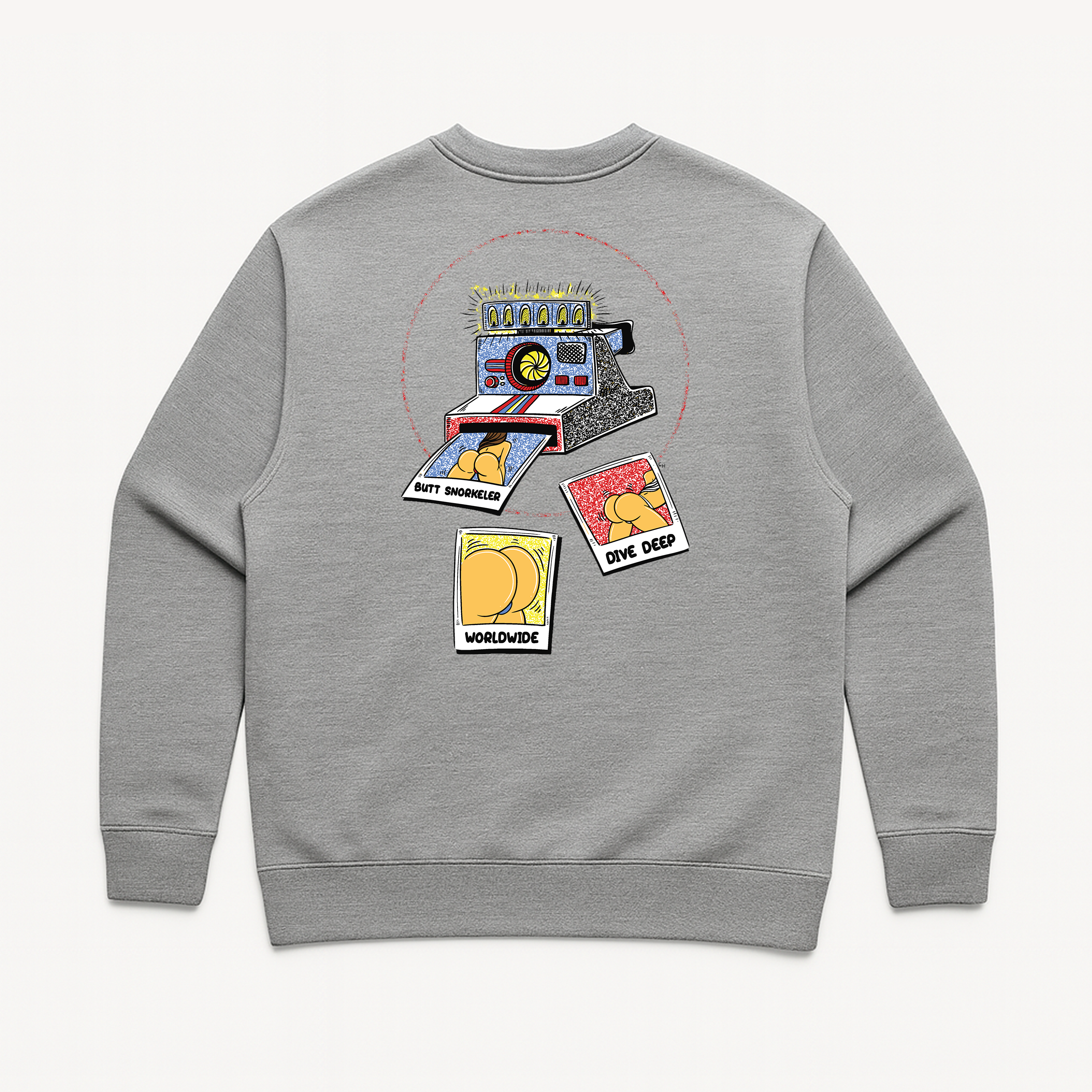 Unisex | Polaroid | Crewneck Sweater