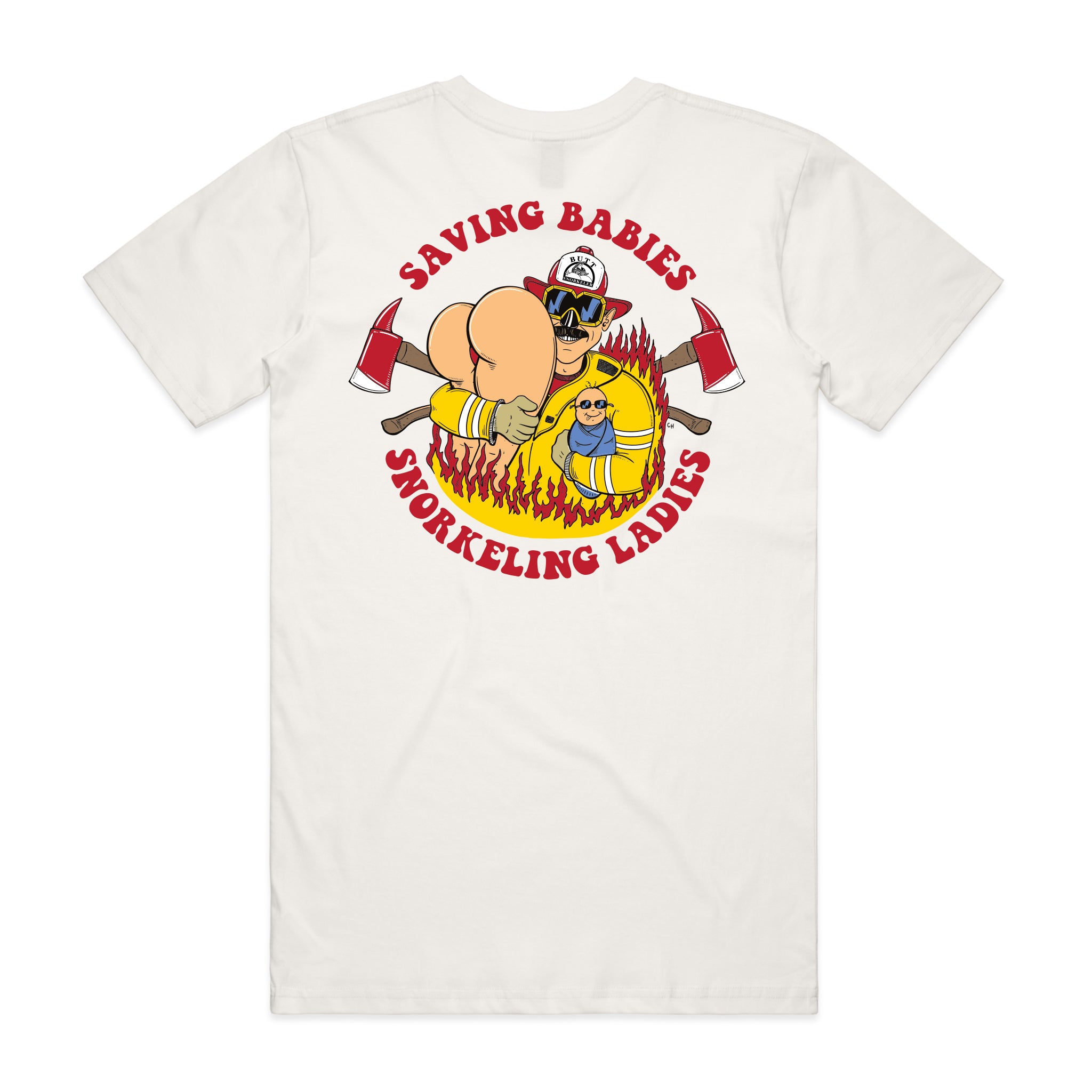 Unisex | BS Fire | Staple Crew Tee