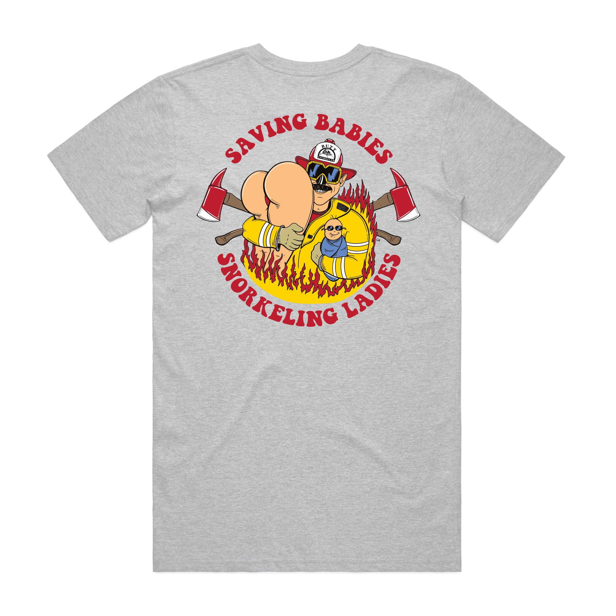 Unisex | BS Fire | Staple Crew Tee