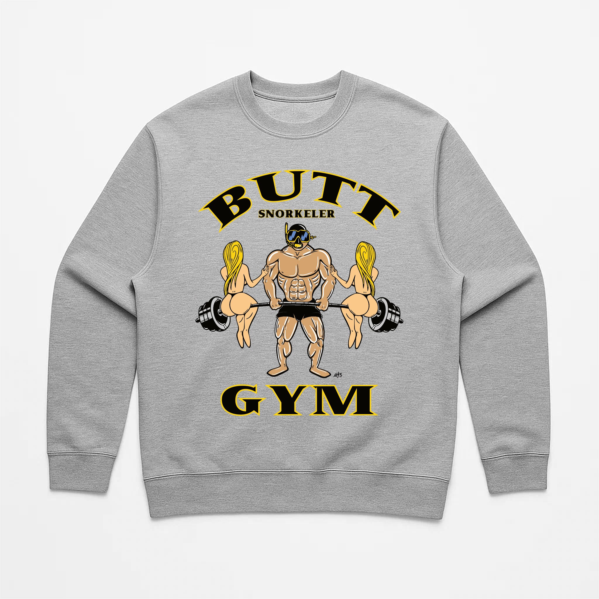 Unisex | Butt Gym | Crewneck Sweater