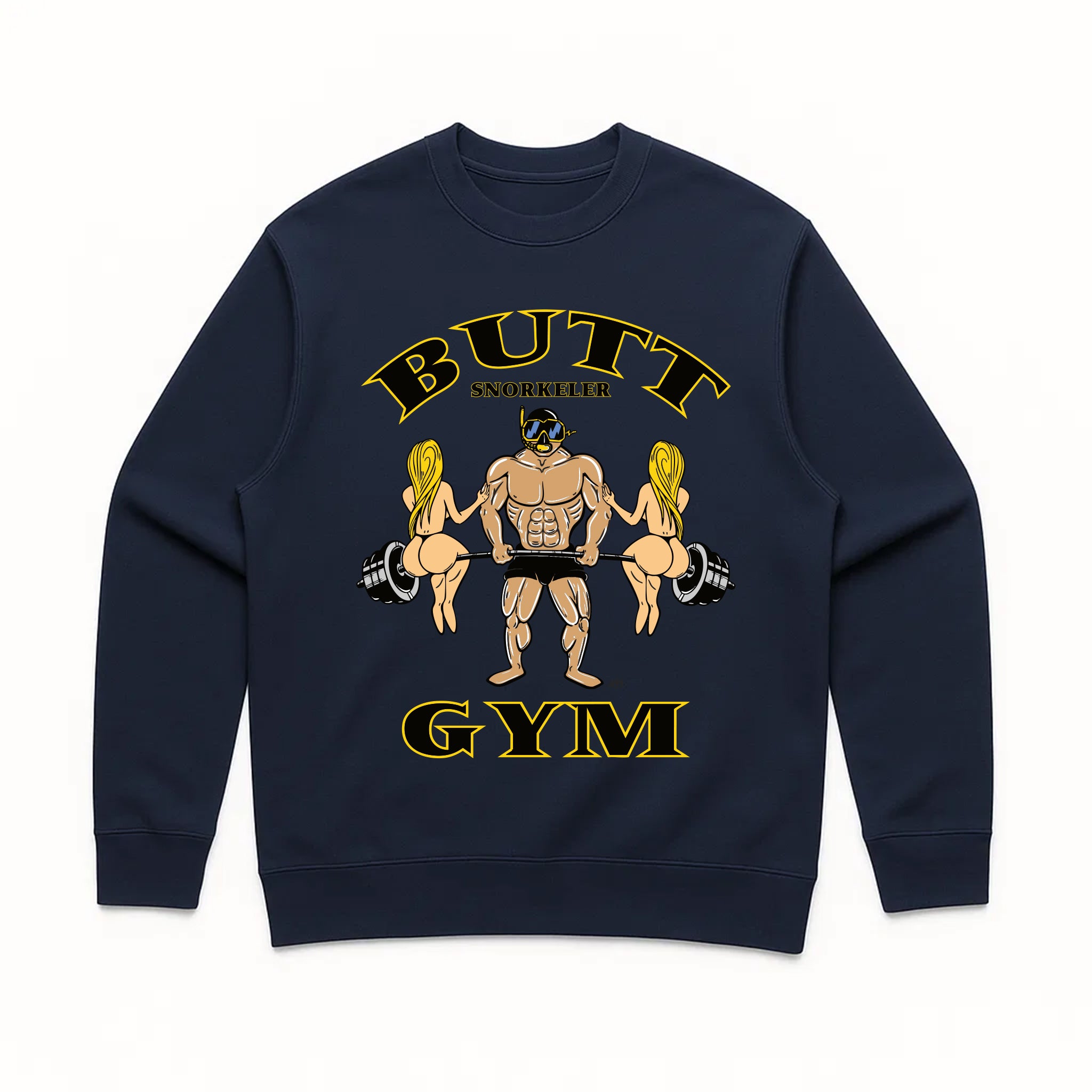 Unisex | Butt Gym | Crewneck Sweater