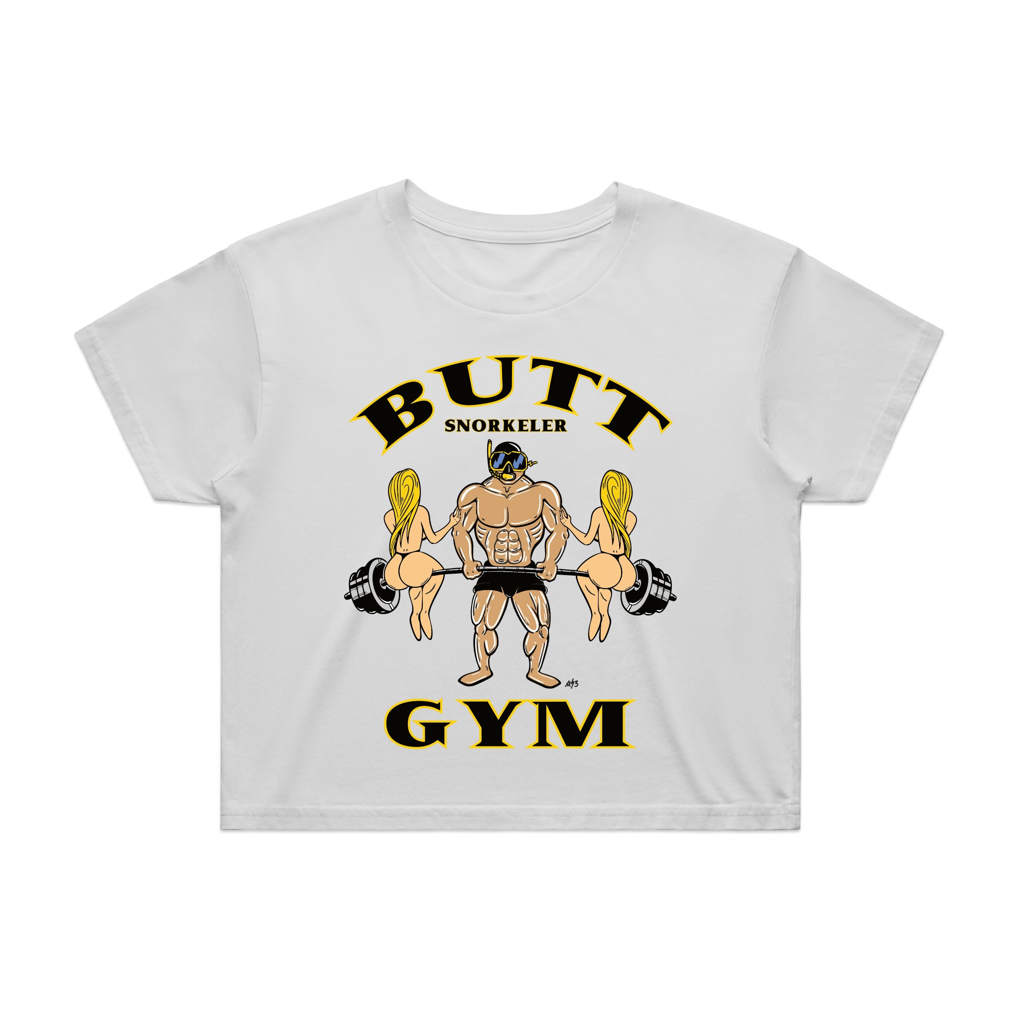 Women's | Butt Gym | Crop Tee