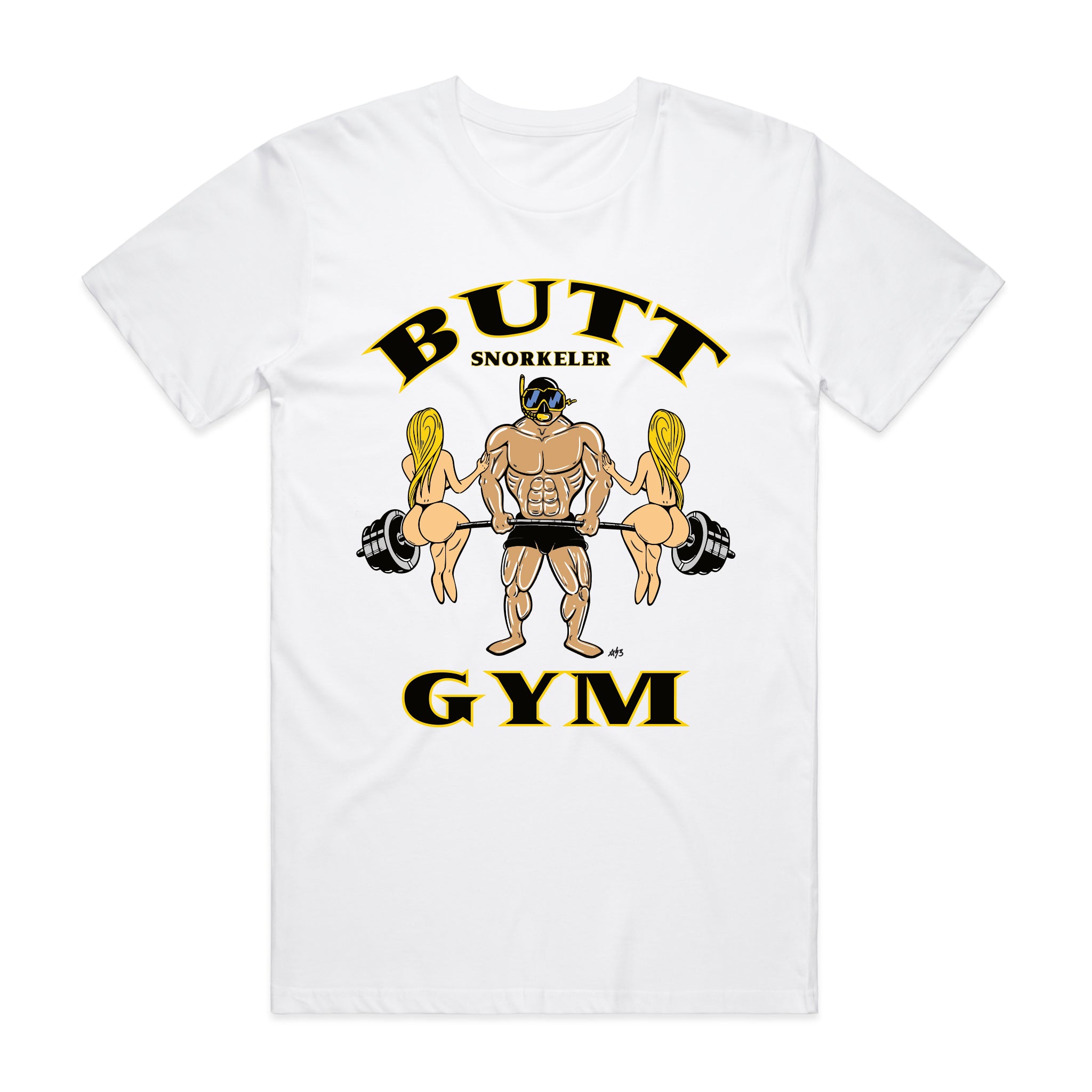 Unisex | Butt Gym | Staple Crew Tee