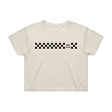 Logo Check | Crop Tee