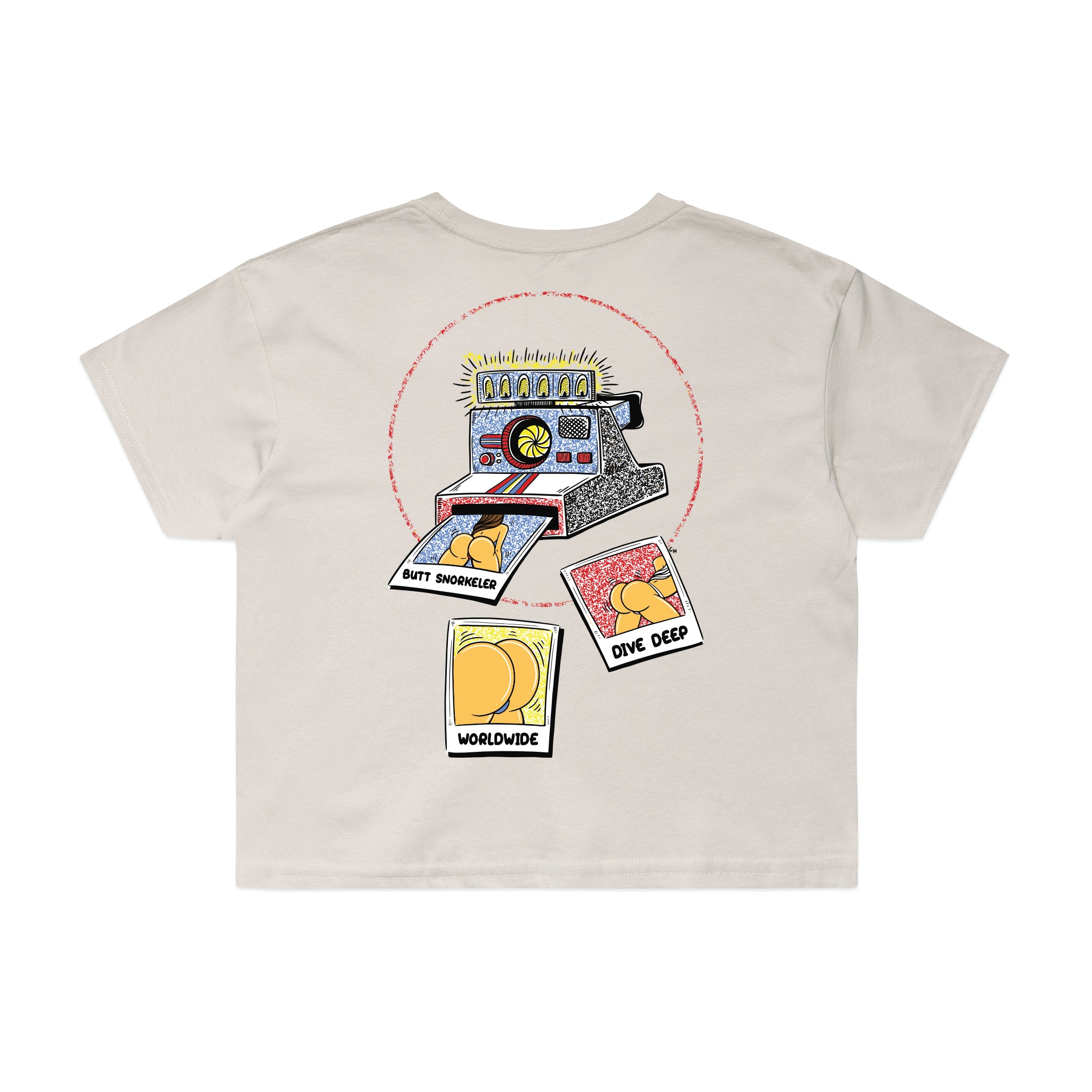 Women's | Polaroid | Crop Tee