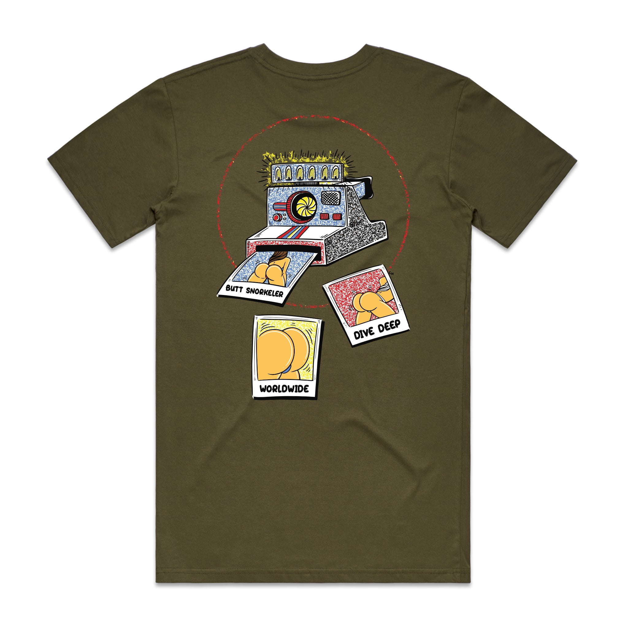 Unisex | Polaroid | Staple Crew Tee