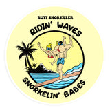 Riding Waves | Sticker